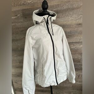 H&M Windbreaker jacket Light gray size S‎
